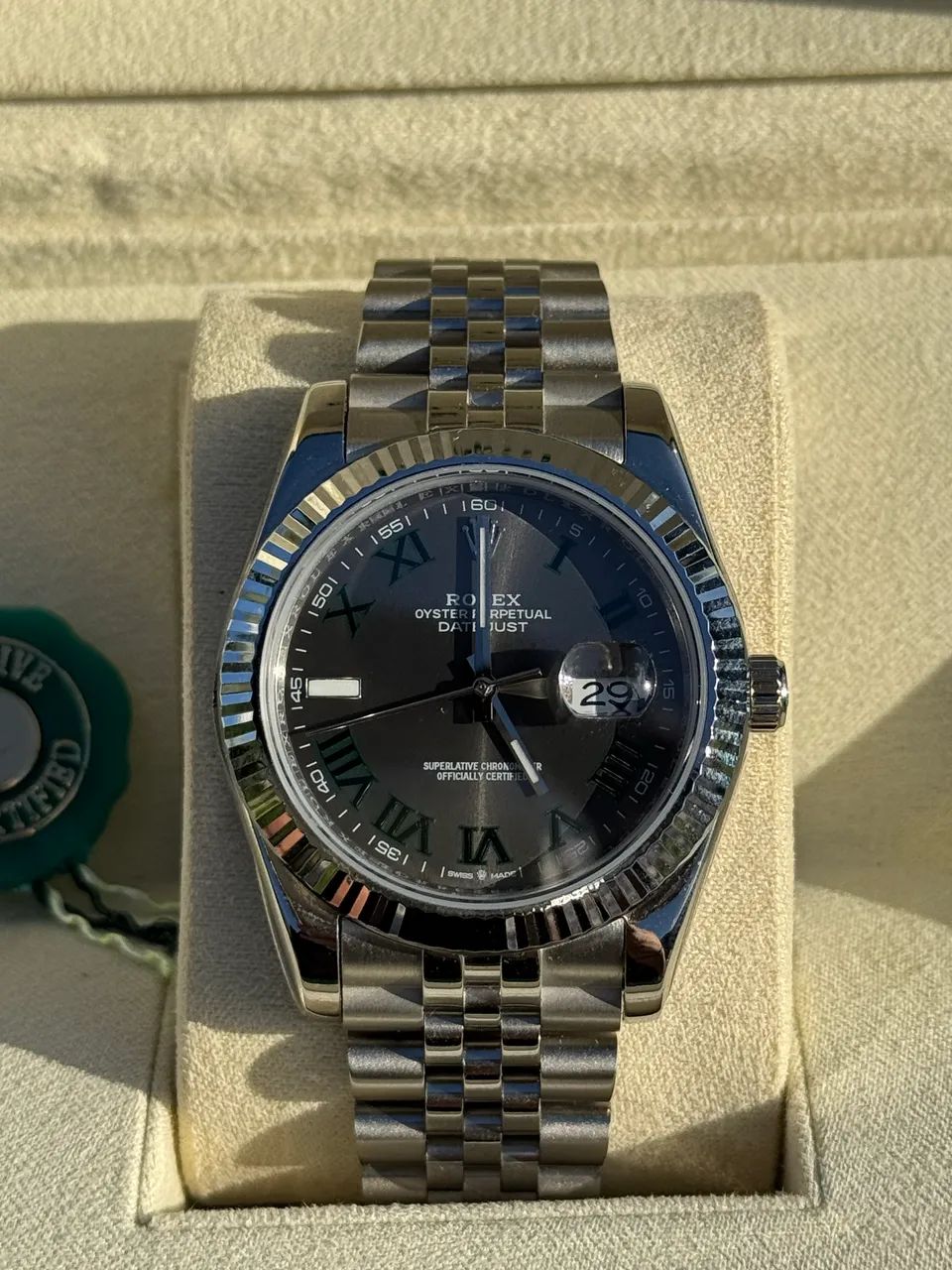Relógio Rolex wimblendon 2026, super clone Full set  - Foto 3