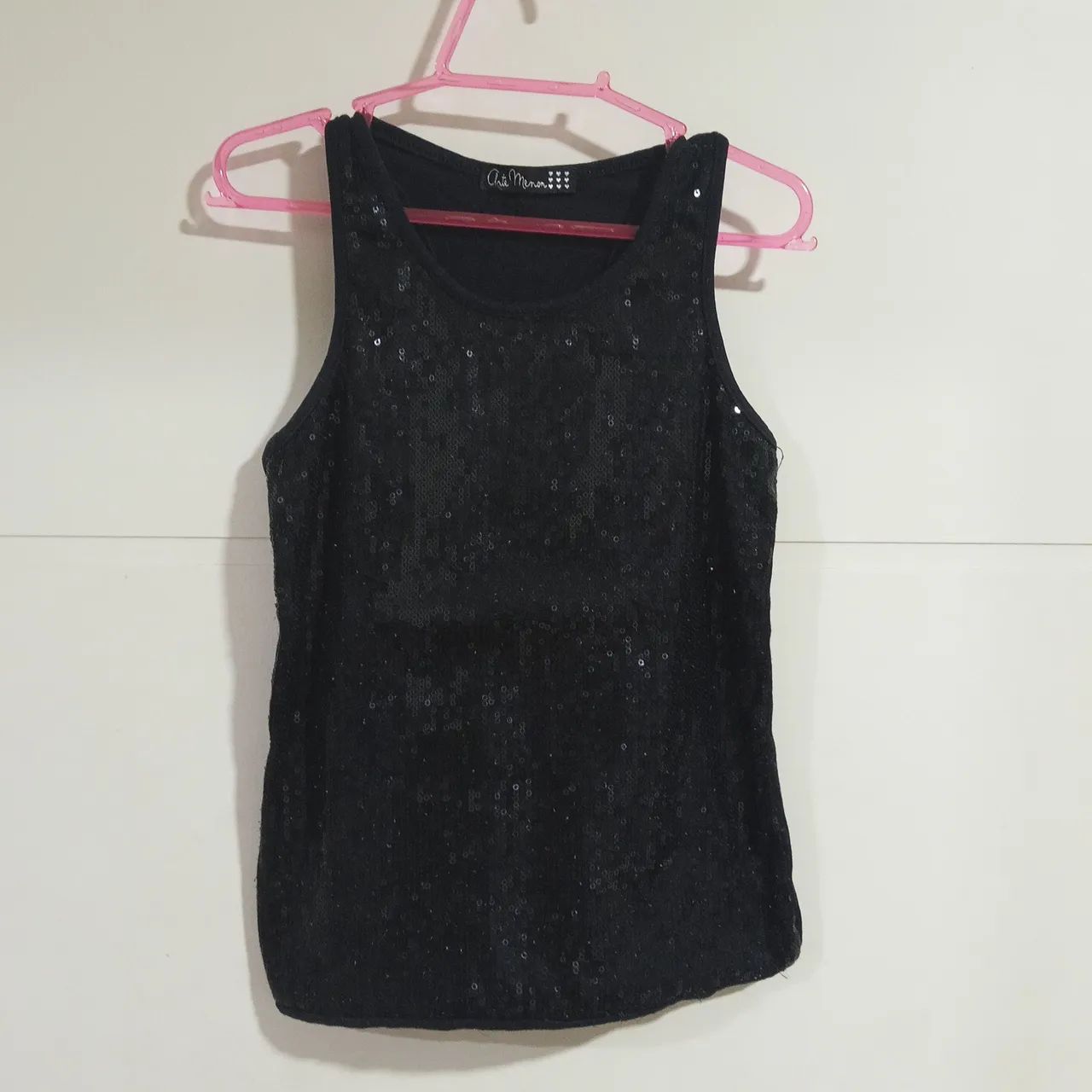 Blusa paetê infantil 