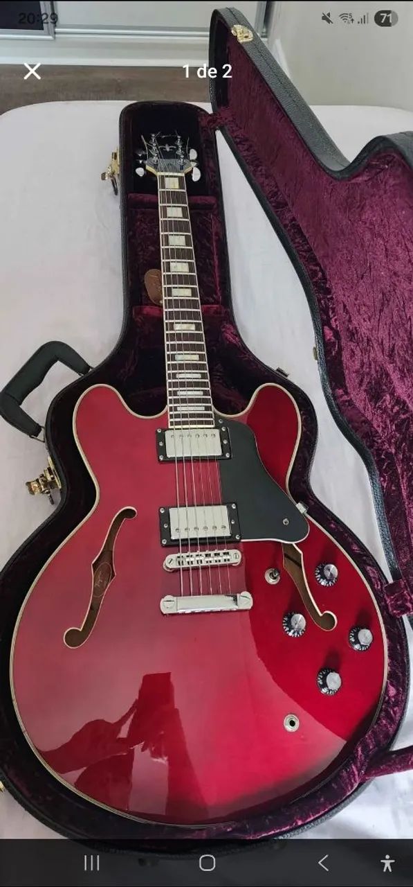 Guitarra Tagima Blues 3000 com Case