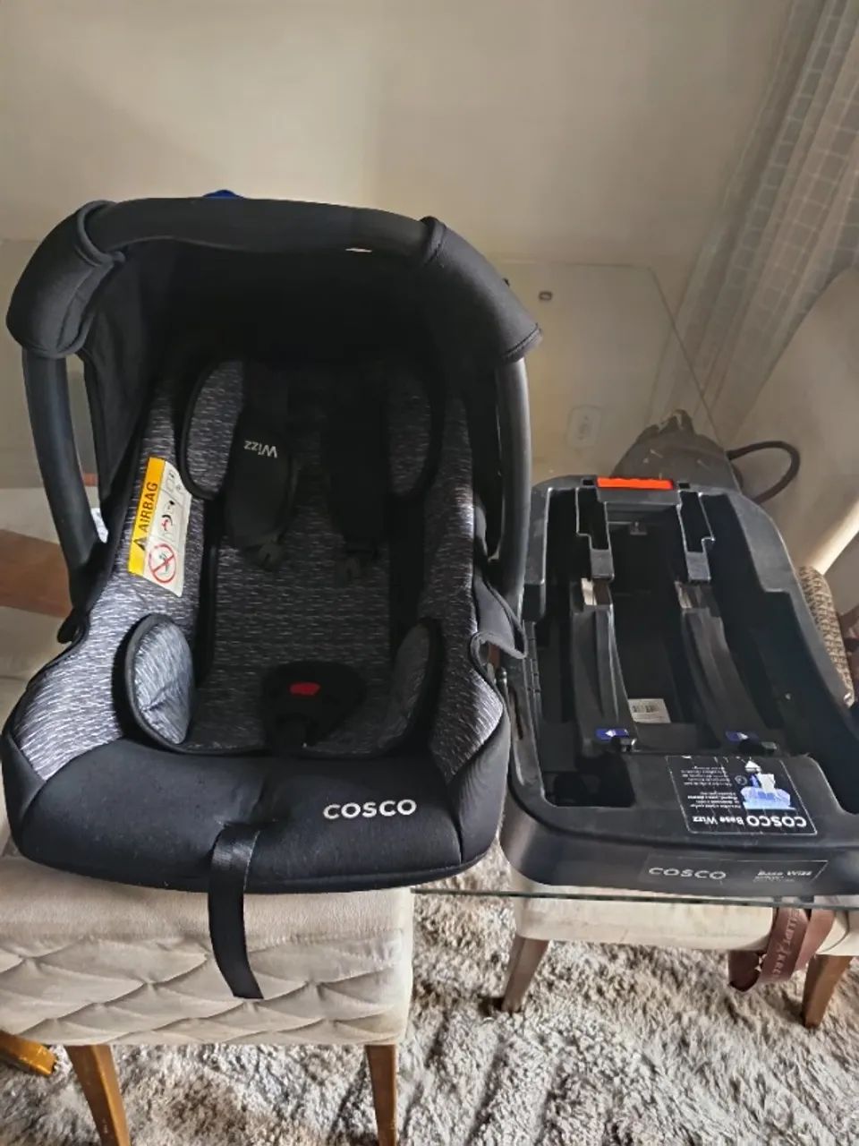 Bebê conforto + Base veicular Cosco - Foto 4