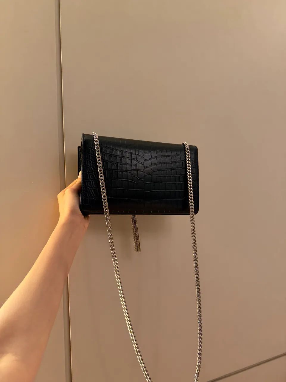 Bolsa YSL Croco ORIGINAL - Foto 2