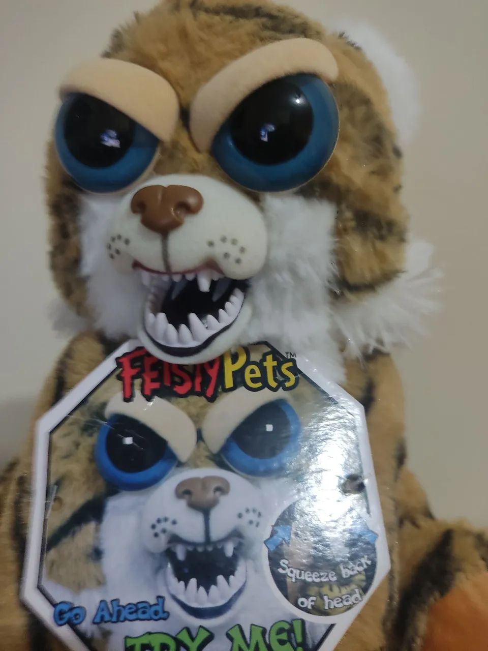 Feisty Pets Tigre Pelúcia  - Foto 3