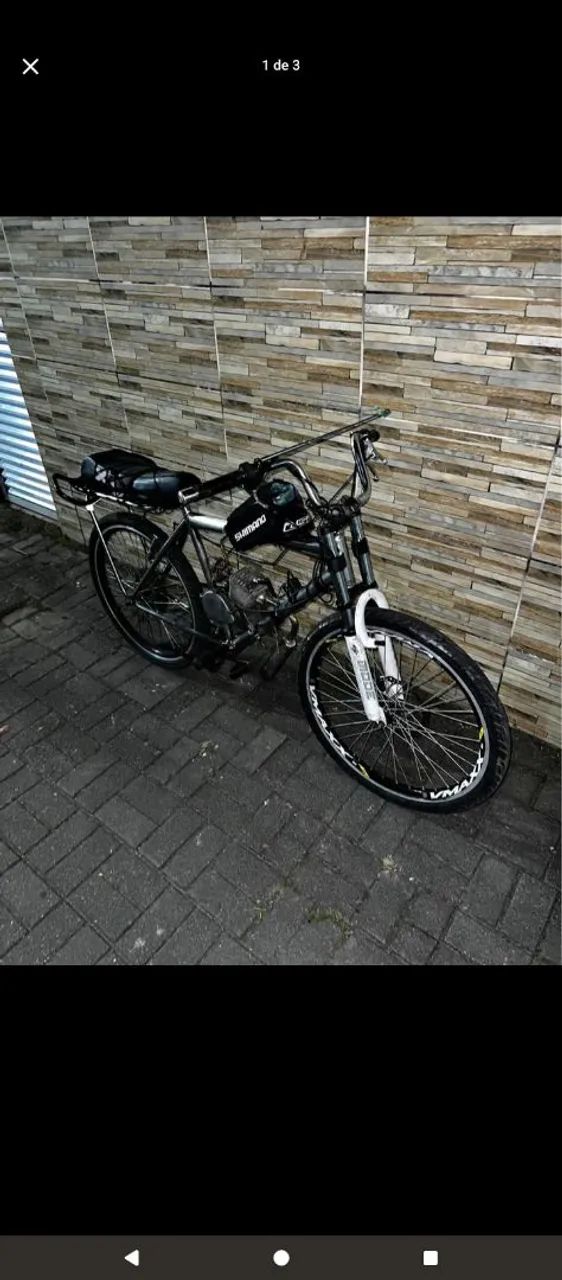Bicicleta motorizada 80cc