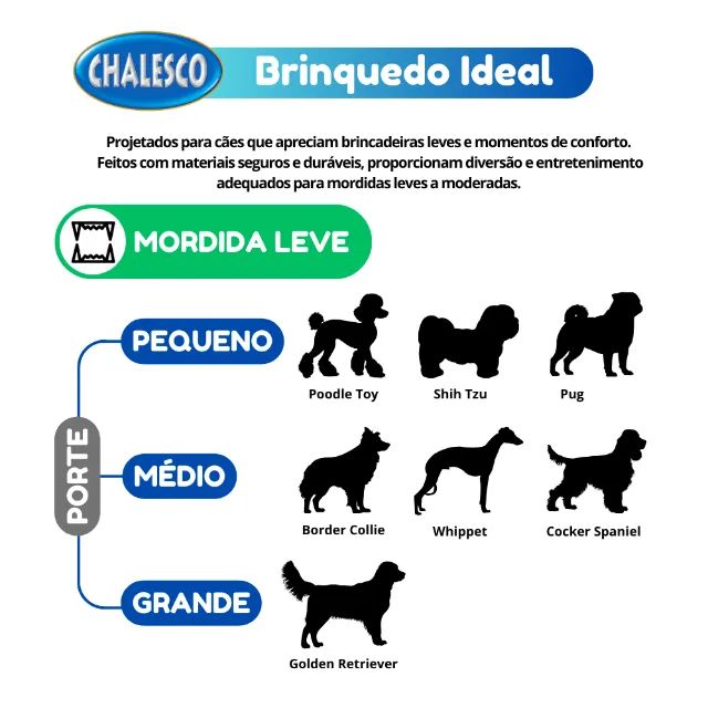 Brinquedo Chalesco Pelúcia Osso para Cães - Foto 5