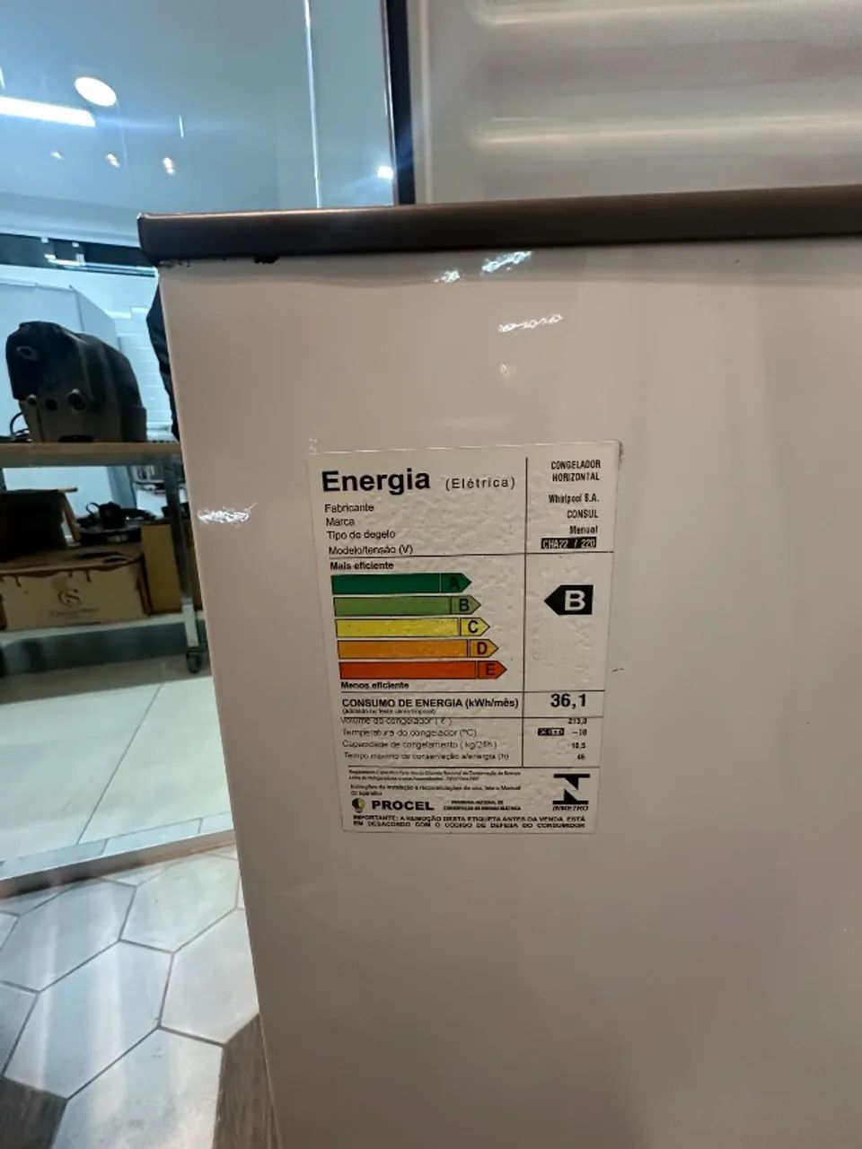 FREEZER HORIZONTAL CONSUL 213 L - Foto 2