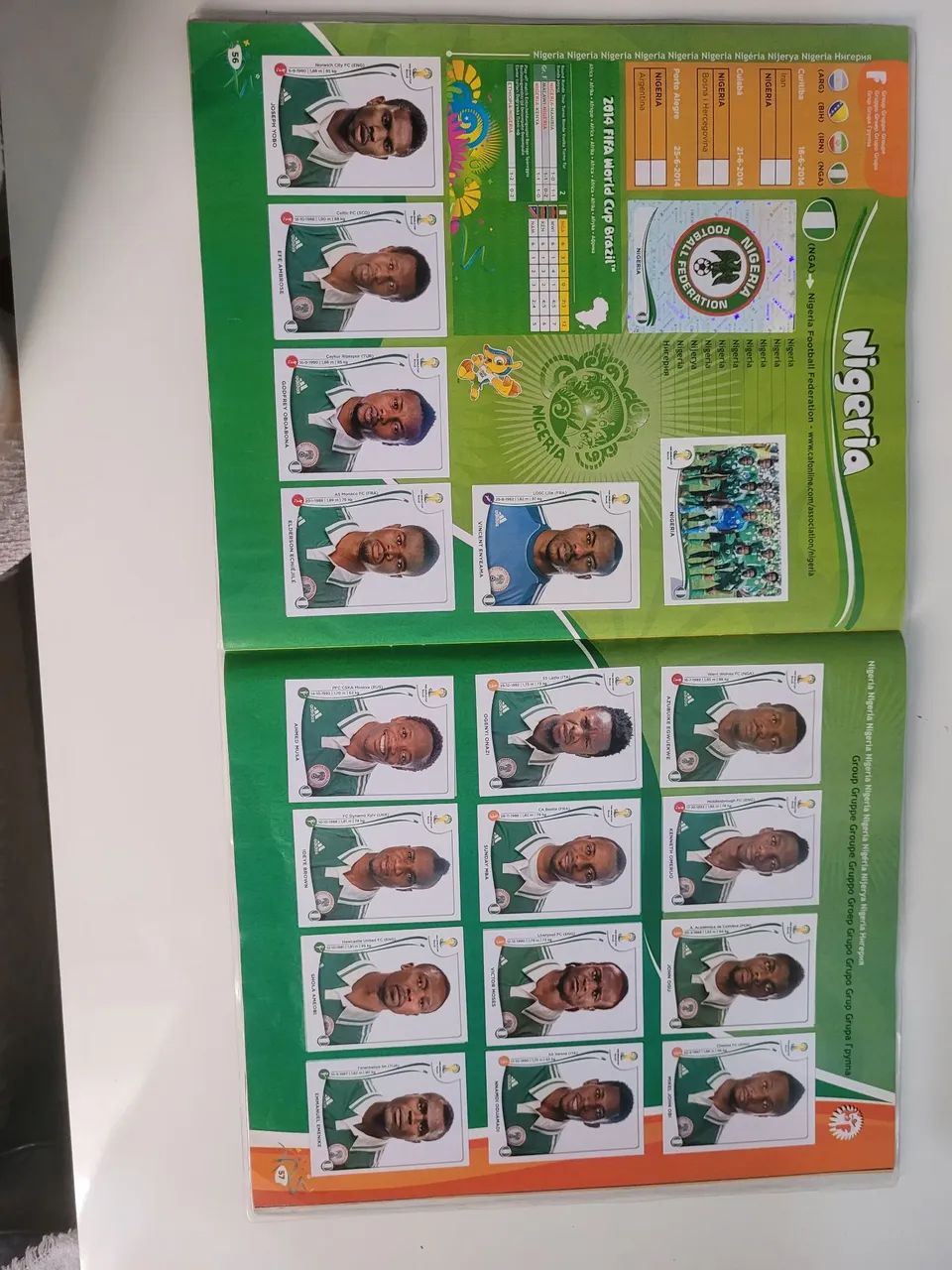 Álbum de figurinhas da Copa 2014 - incompleto - Foto 3