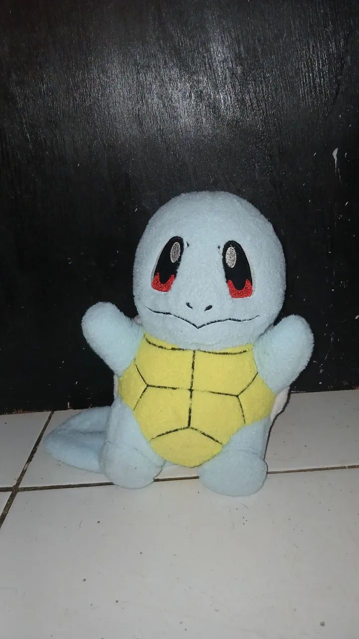 Squirtle de pelúcia.