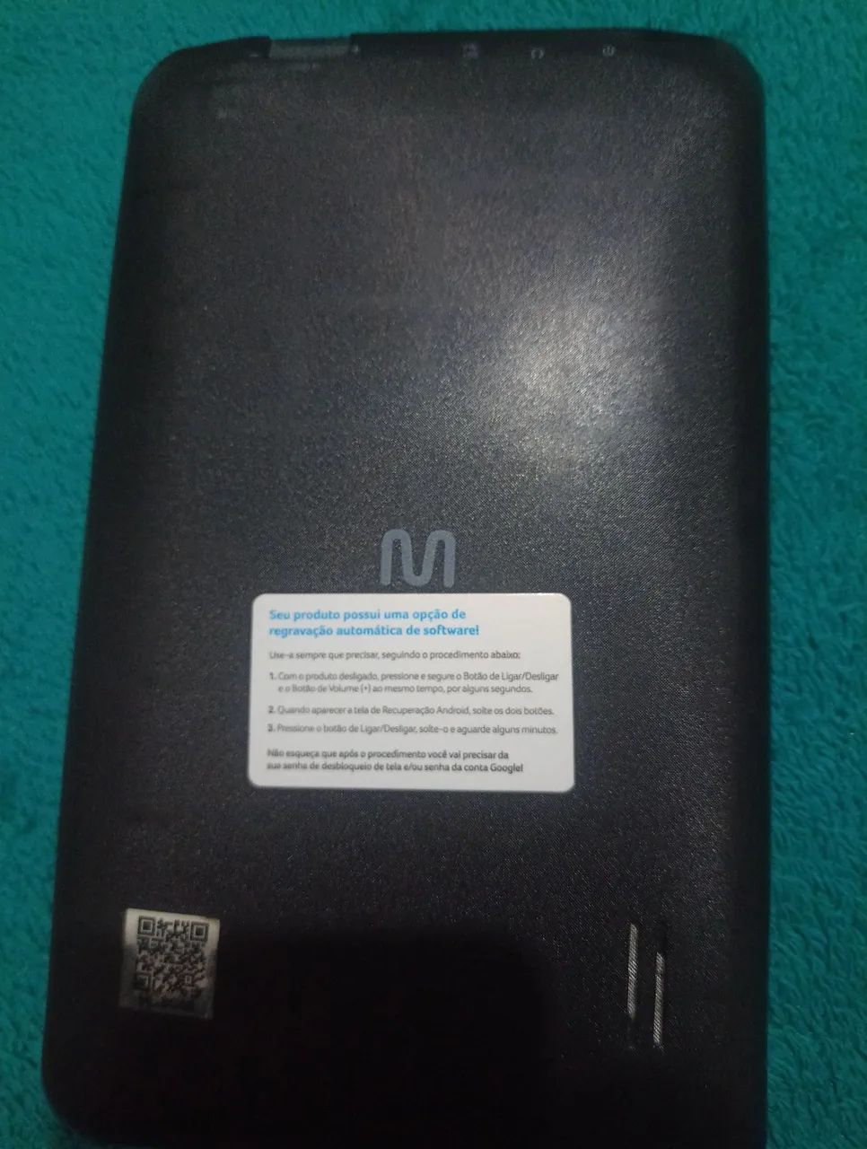 Tablet rosa infantil 