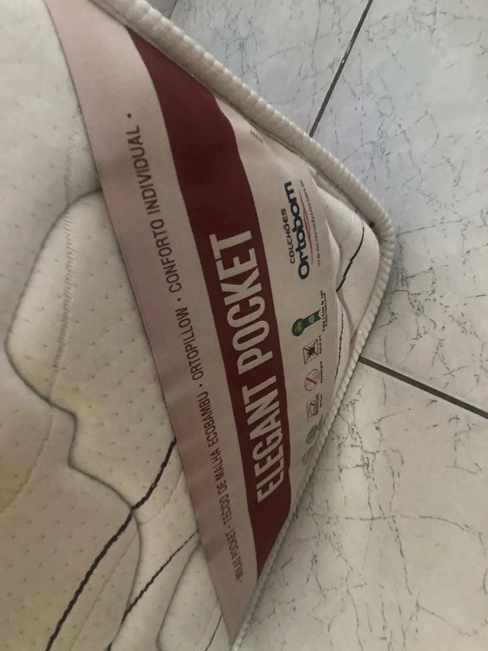 Colchão de casal Ortobom Elegant Superpocket, com molas ensacadas individualmente - Foto 4