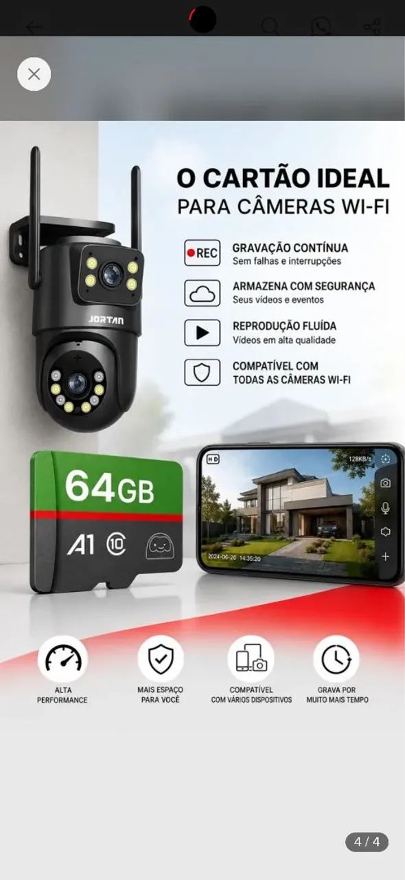 Cartão de memória  64 MB  MasterDrive - Foto 2