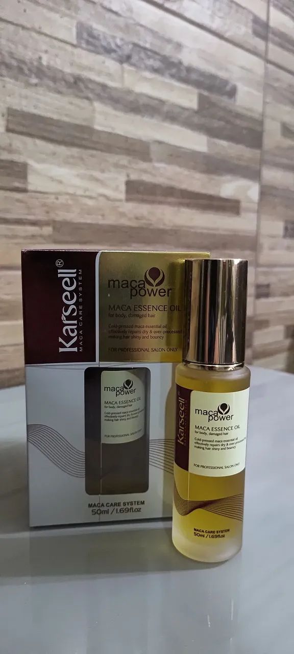 Óleo de Argan Marroquino Karseell Maca Essense 50ml Original 