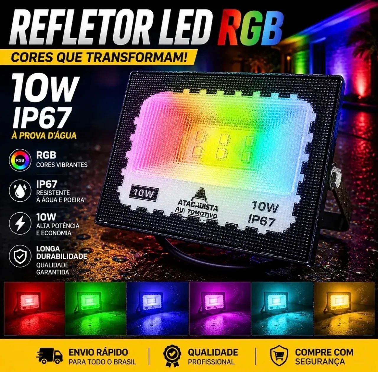 Refletor RGB - Foto 3