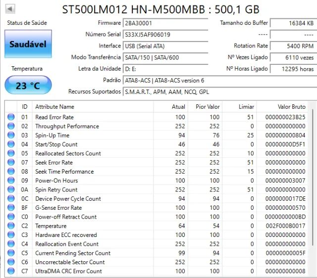 HD SATA 500GB SAMSUNG - Foto 3