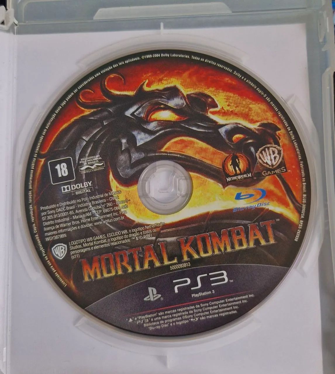 Mortal Kombat - Ps3 (Faço olx pay) - Foto 3