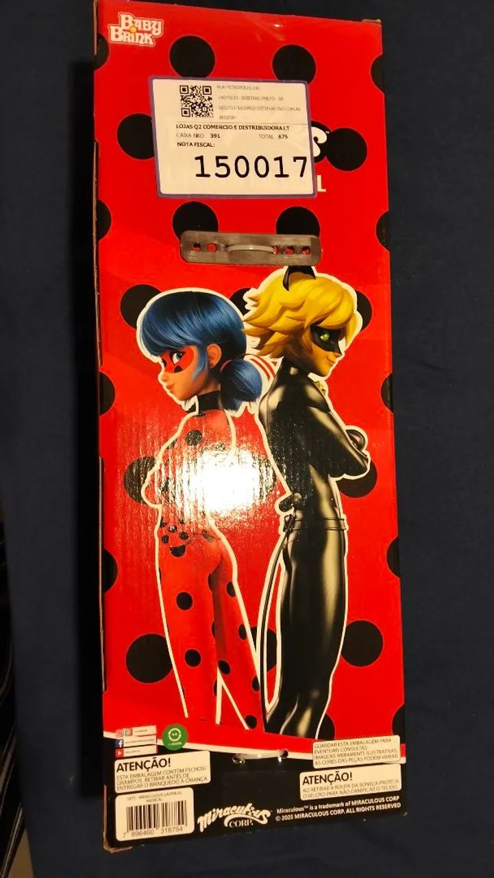 Boneca Ladybug musical.        - Foto 2