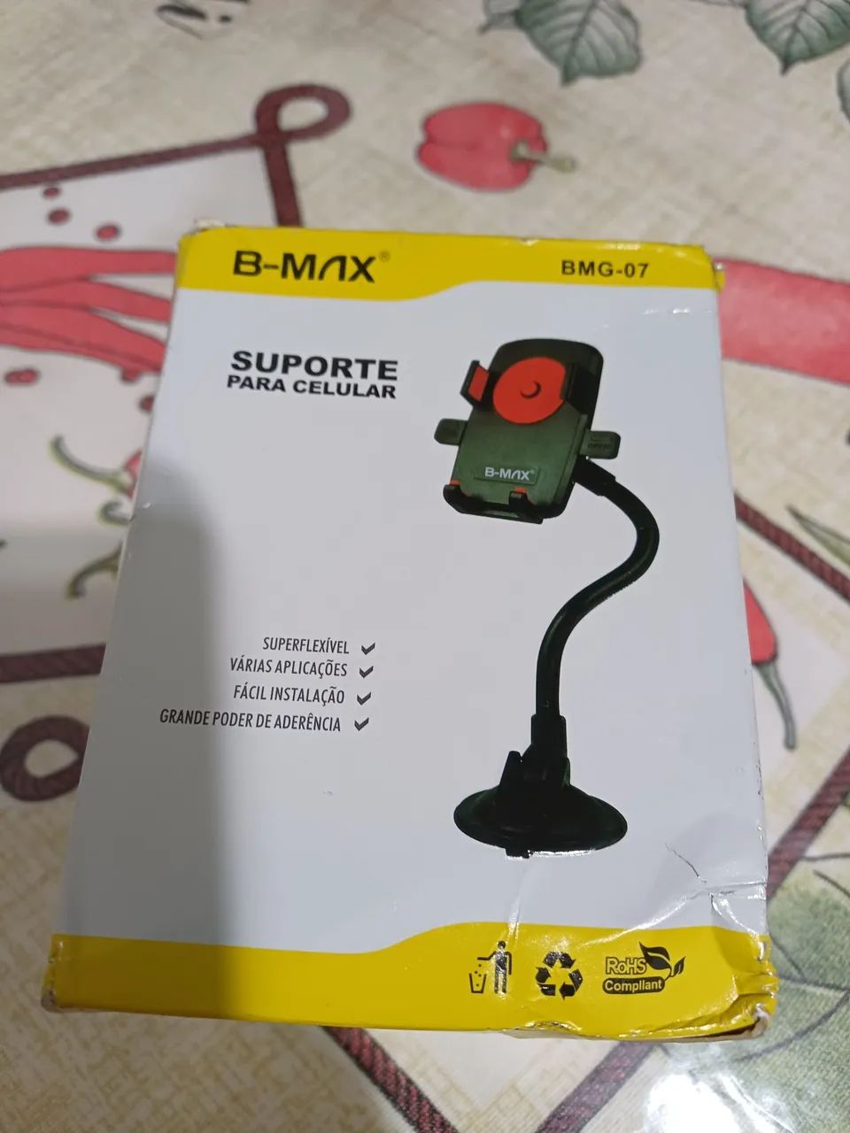 Suporte Para Celular Veicular Flexível B-Max BMG-07 - Foto 2