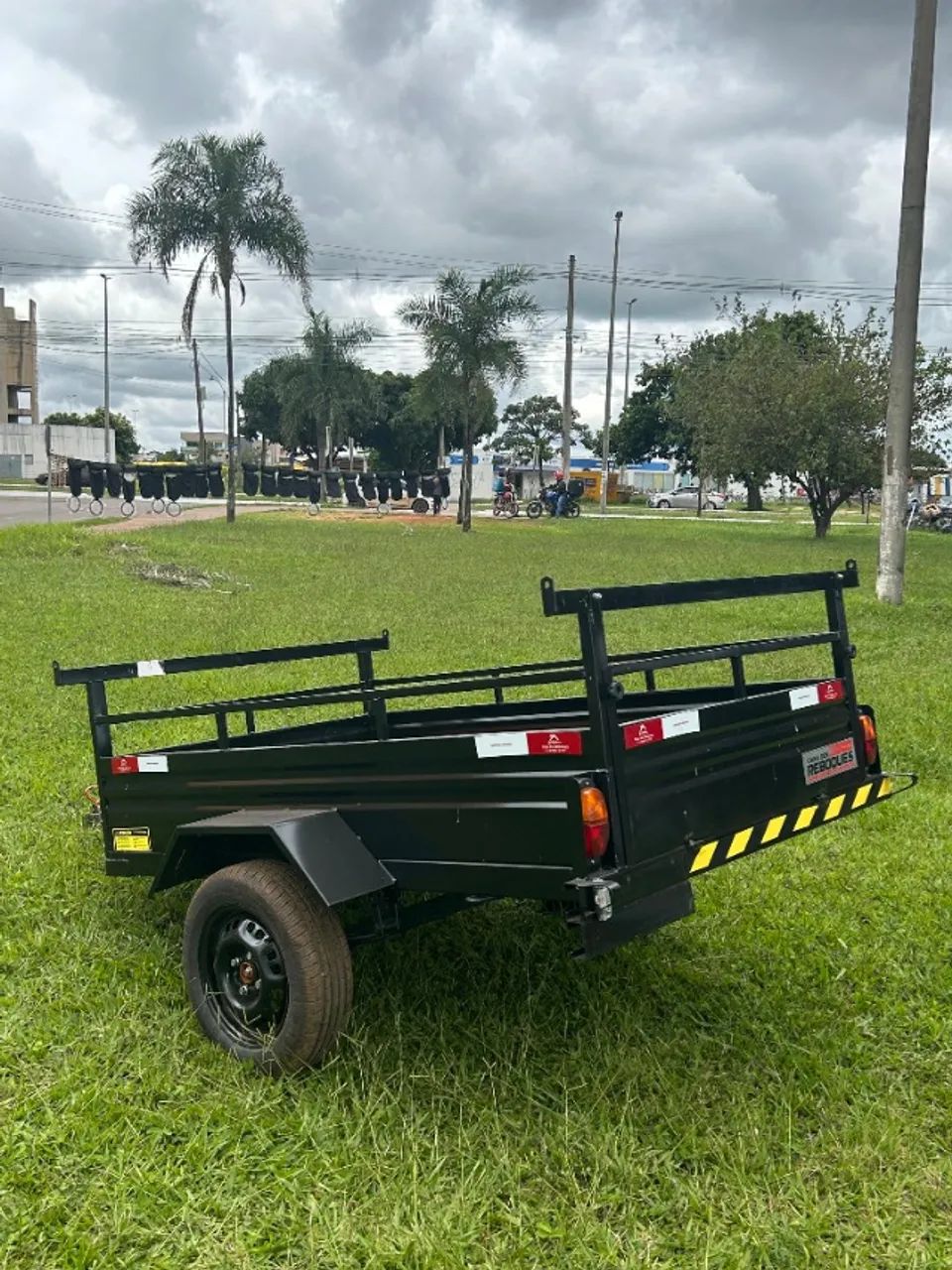 Carretinha nova 2.00 x 1.20 a pronta entrega - reboque - Foto 2