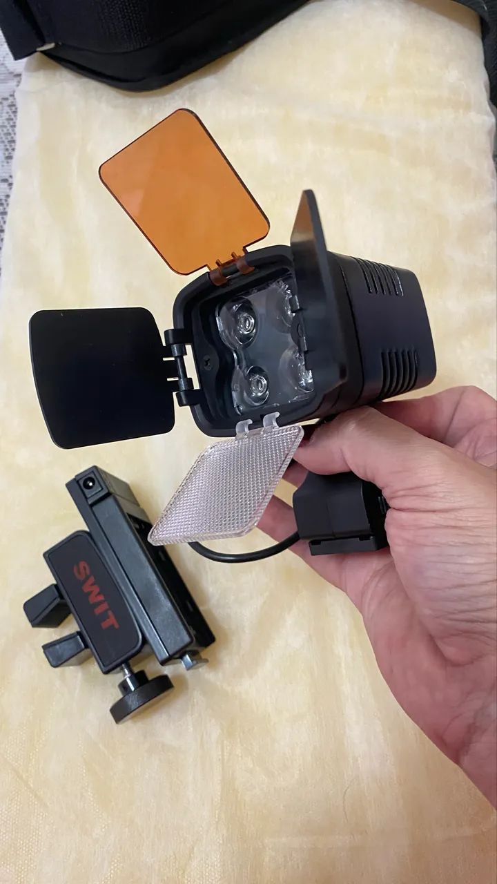 Lâmpada Led flash SWIT para câmera 