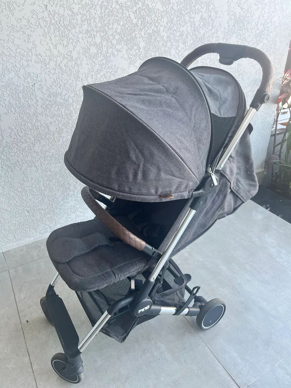 Carrinho De Bebê Abc Design Ping Asphalt Diamond 0 A 15kg