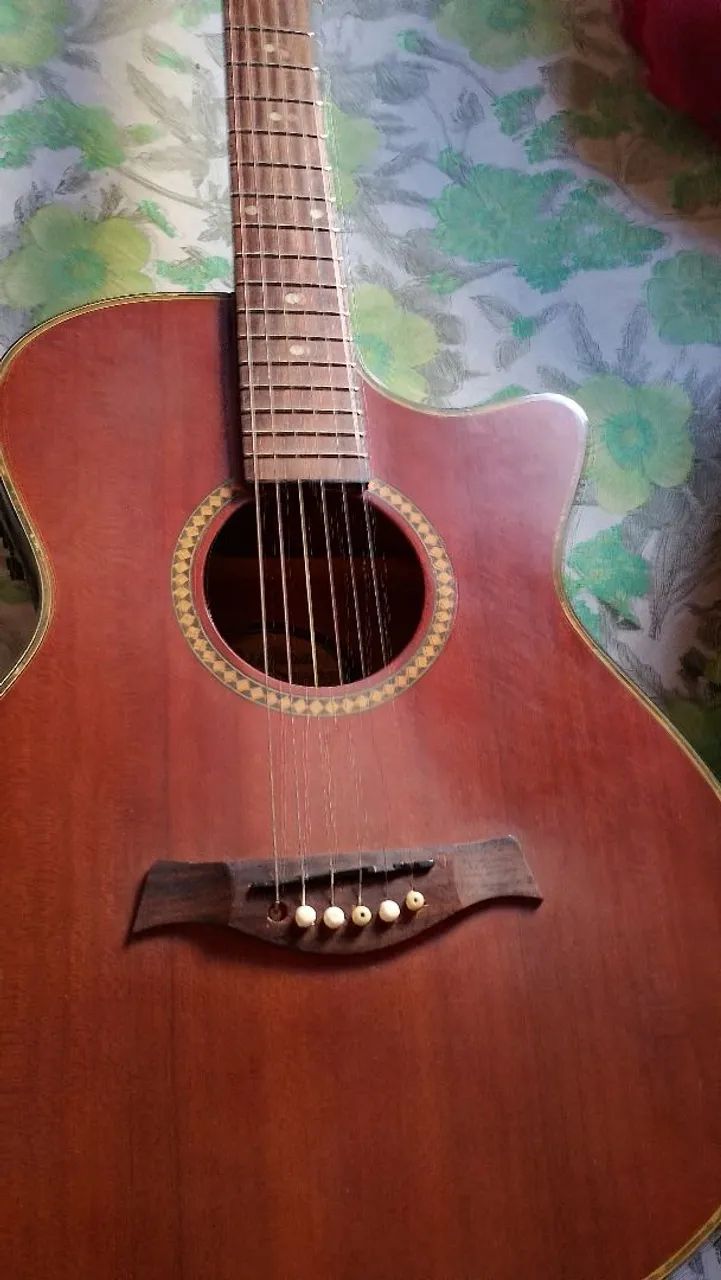 Violão elétrico Waldman  - Foto 4