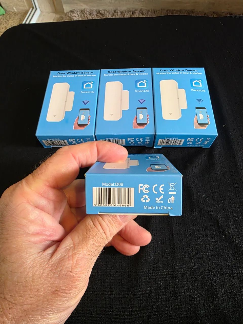 4 unidades  sensor smart 