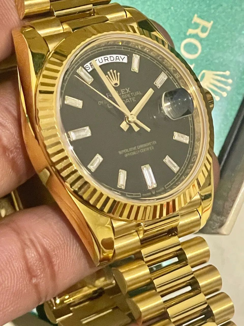 RELÓGIO ROLEX DAY DATE - OYSTER 40 MM ( AUTOMÁTICO) - Foto 6