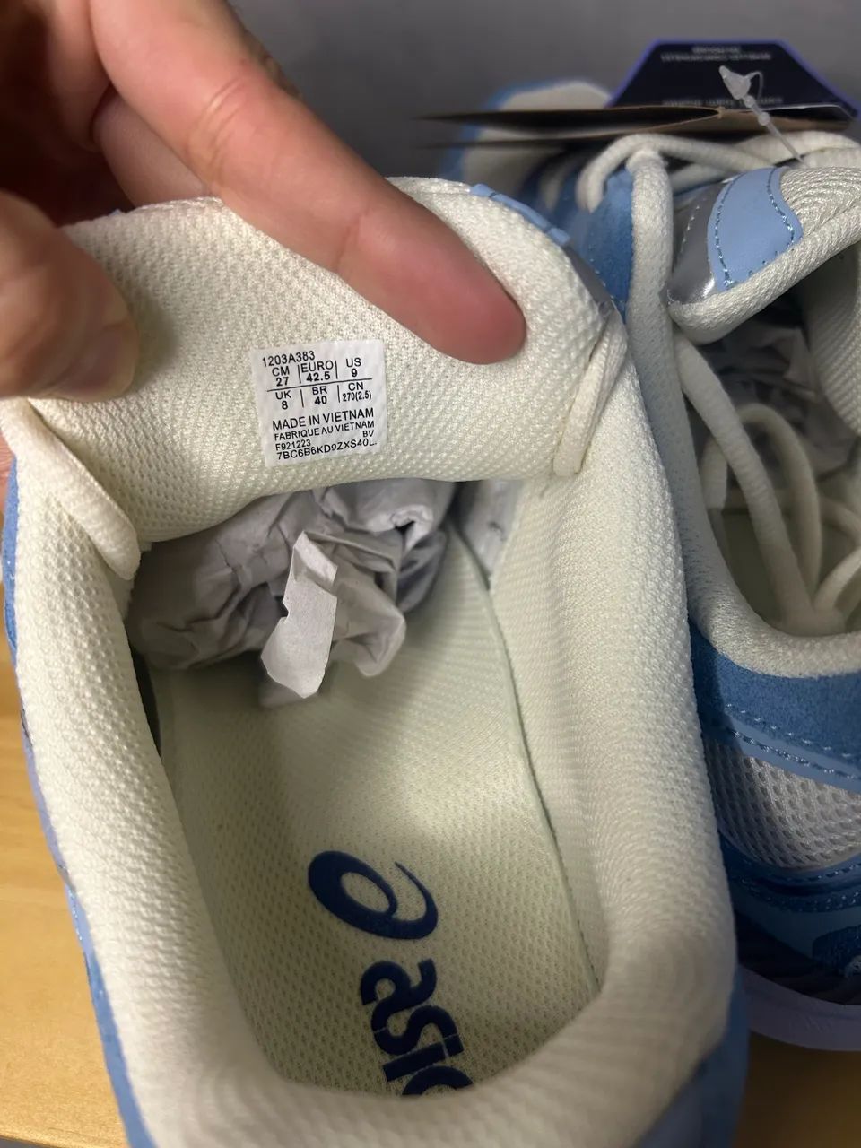 Asics Gel-Nyc Cream Artic Sky - Foto 5