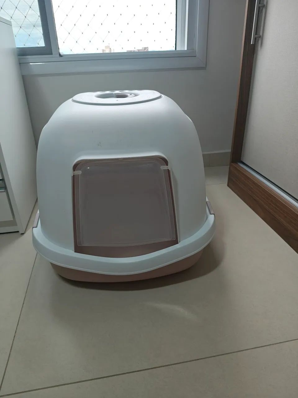 Caixa de Areia Bandeja Sanitária Super Queen para gatos (tamanho gigante)