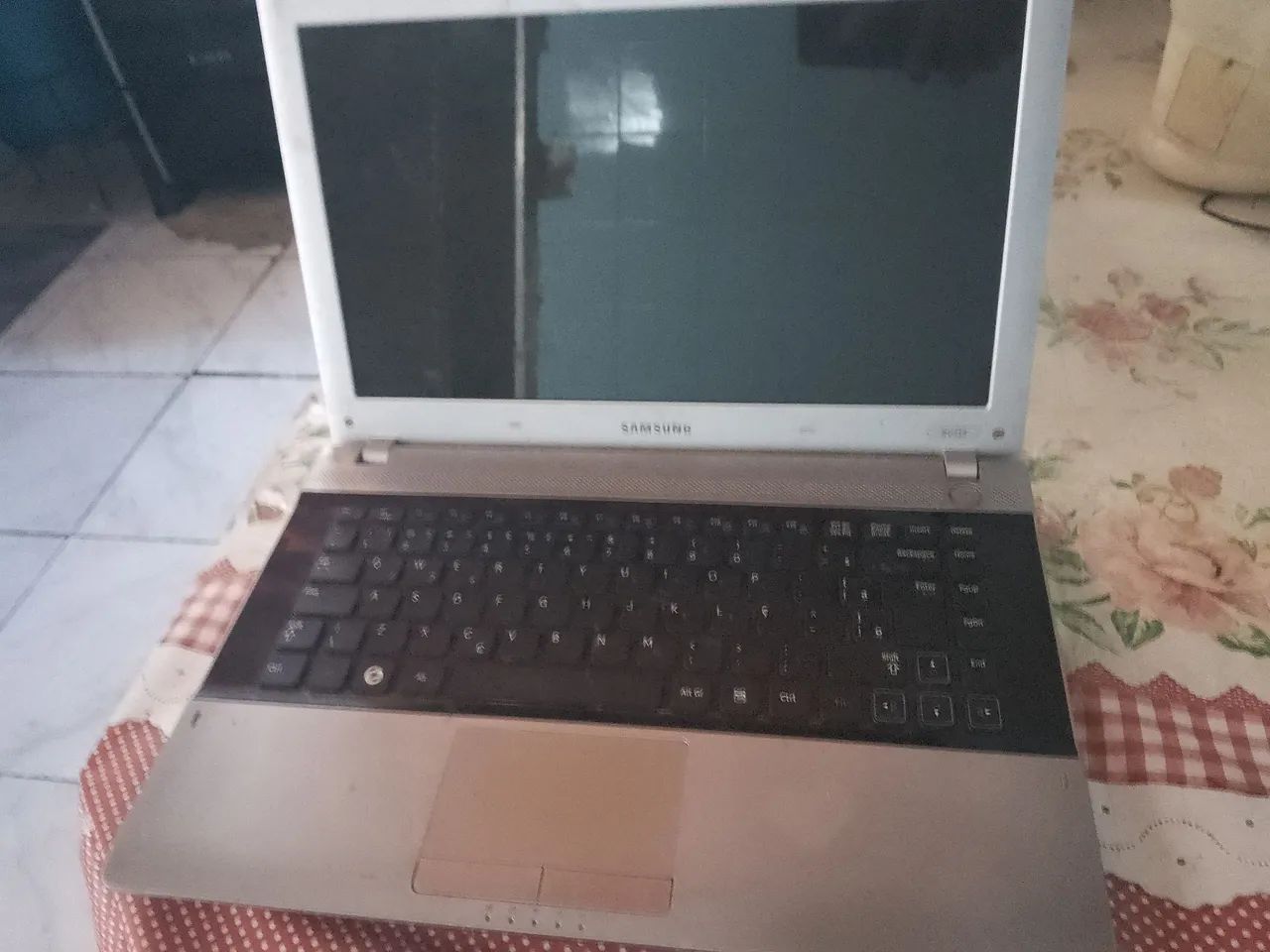 Notebook Samsung com defeito 