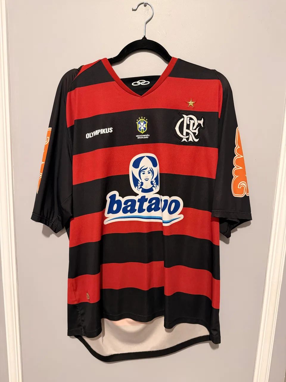 Camisa Flamengo - Patch de Hexacampeão  (2010) 