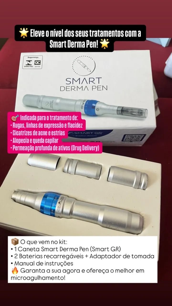 Caneta Smart Gr Dermapen