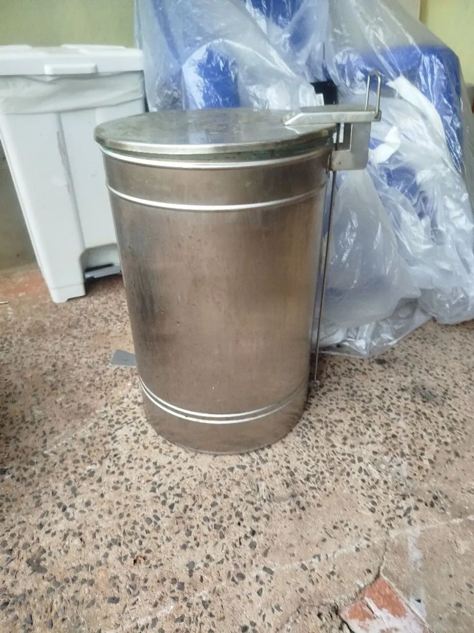 Lixeira inox  - Foto 4