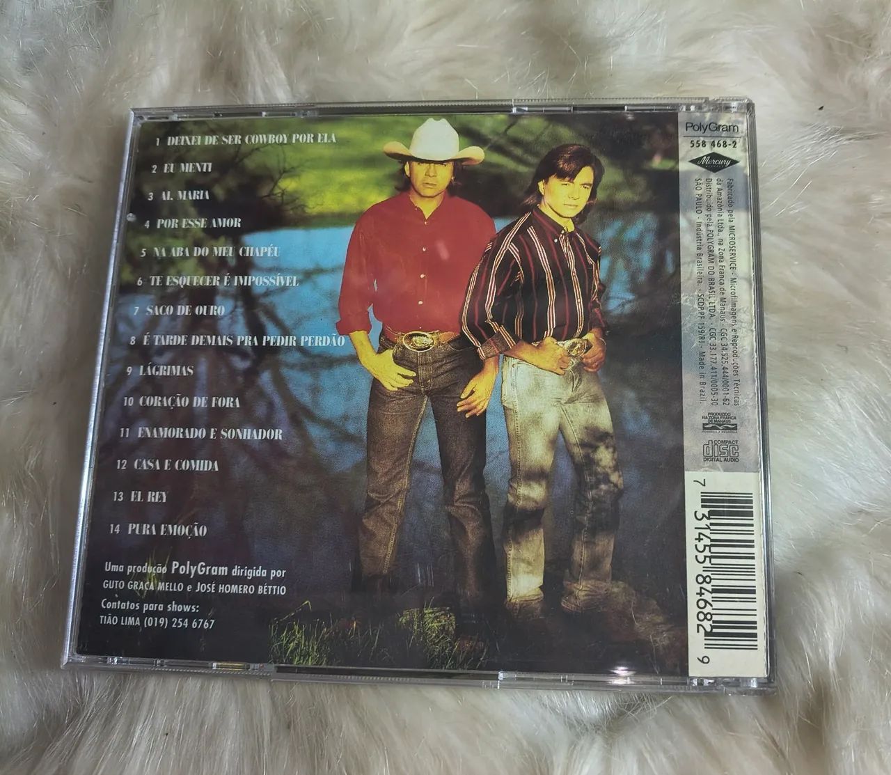 Cd sertanejo original Chitãozinho e Xororó  - Foto 2