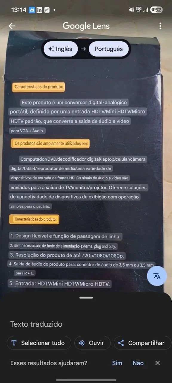 Conversor do VGA para o HDMI. - Foto 3