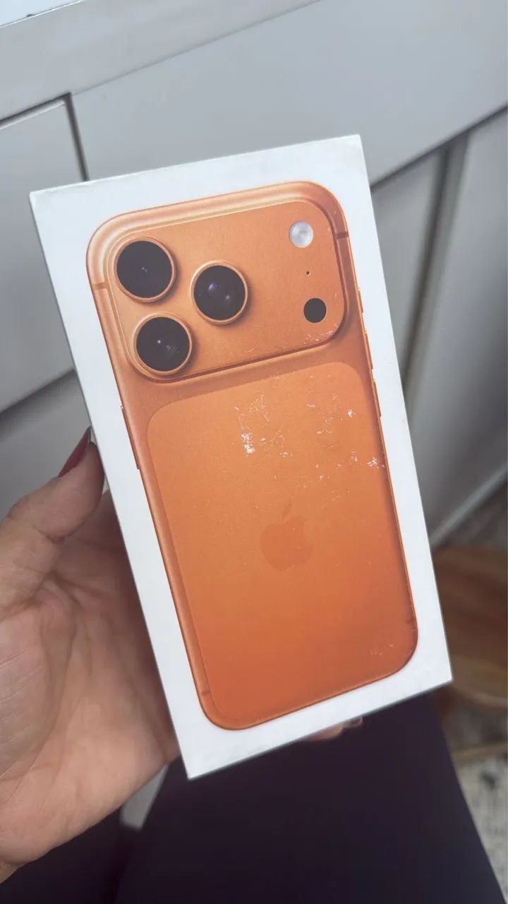 iPhone 17 Pro 512 Deep blue/ Cosmic orange - Celulares e
