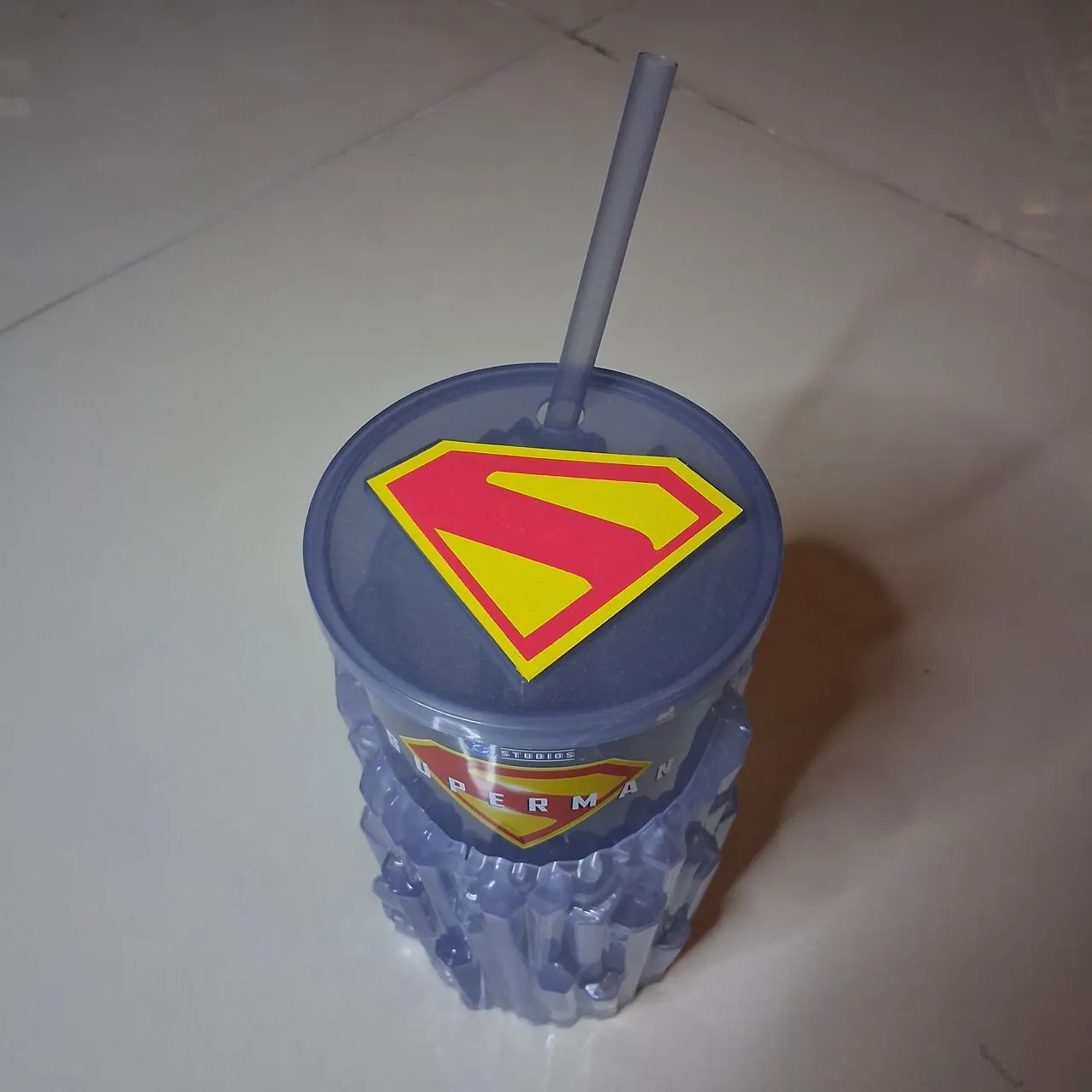 Copo Superman Cinemark Oficial com LED - Foto 2