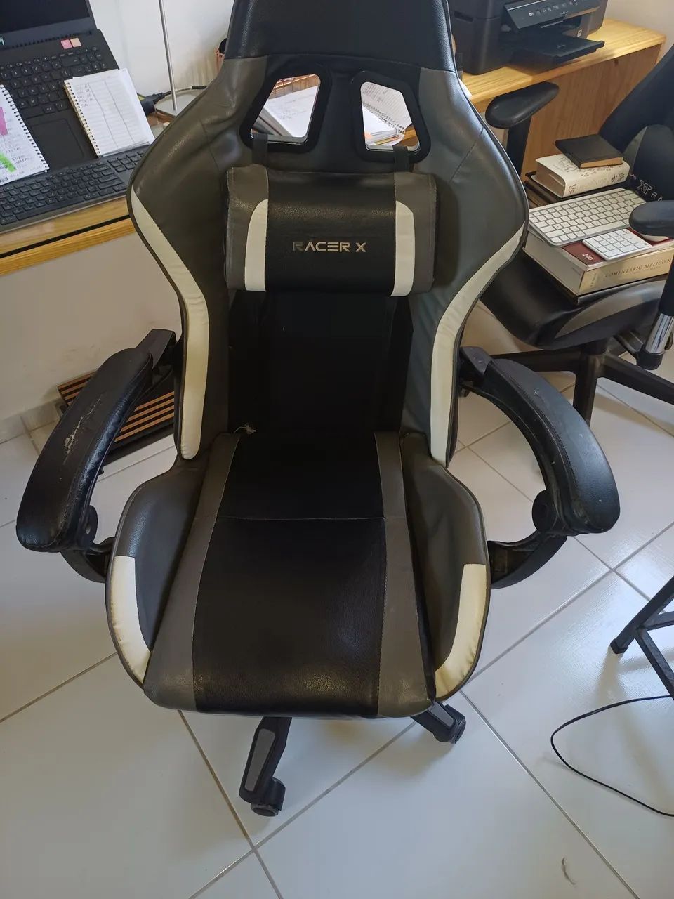 Cadeira Gamer Usada - Foto 4