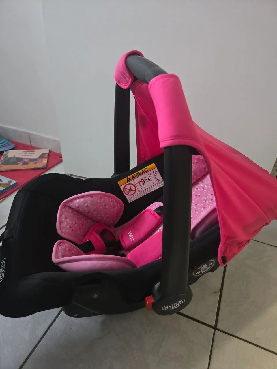 Bebê Conforto Rosa - Pouquíssimo Uso - Foto 4