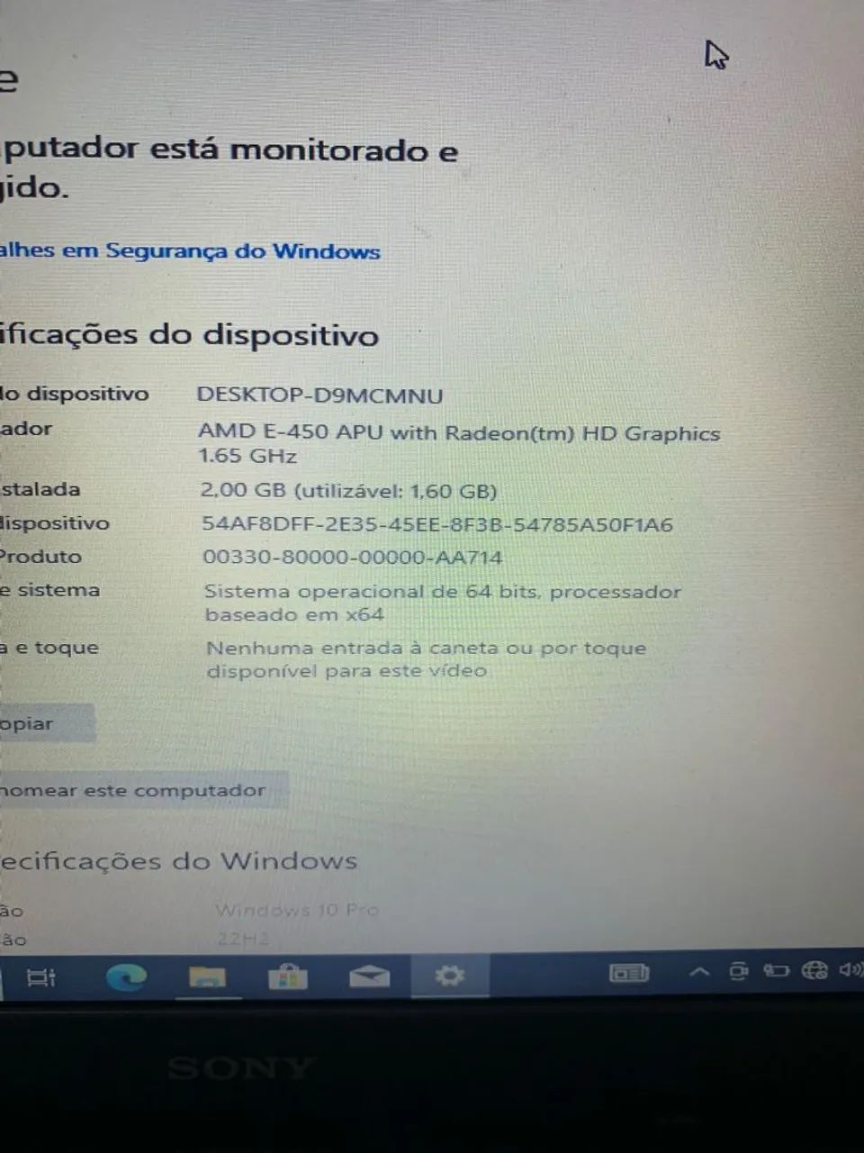 Notebook vaio - Foto 2