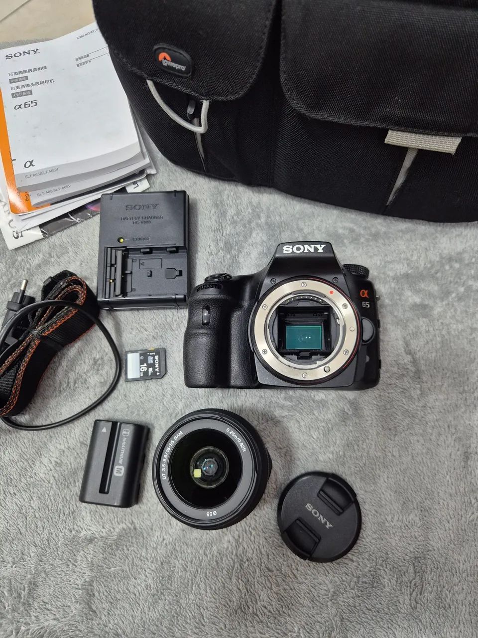Câmera Sony Alpha DSLR SLT A65  - Foto 5