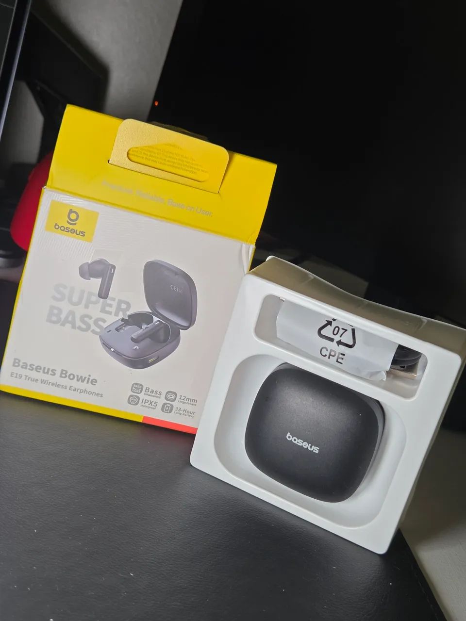 Fones Baseus Bowie E19