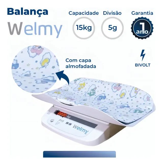 Balança Digital Pediátrica Welmy