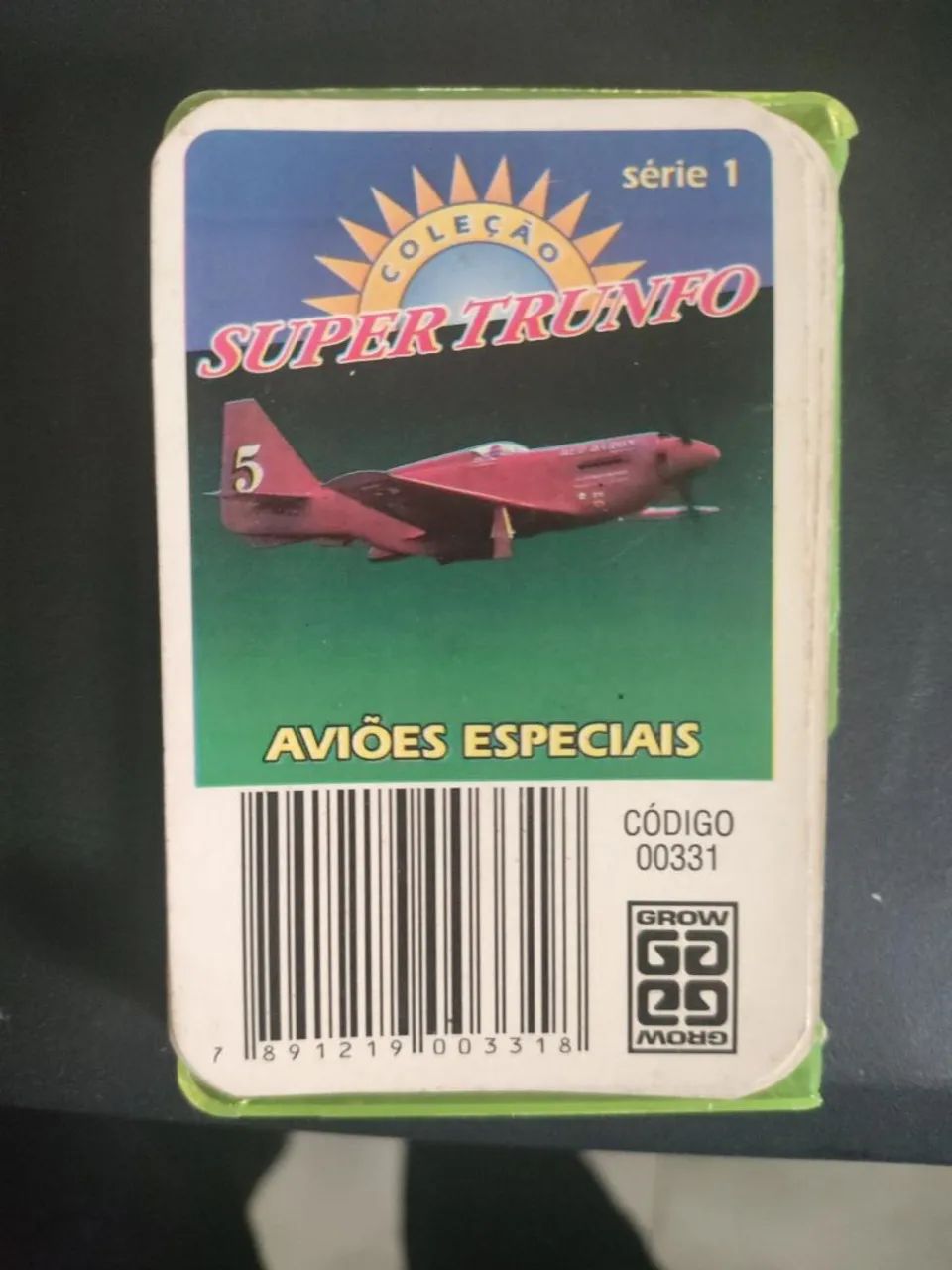 Super Trunfo Aviões Especiais série 1 código 00331 - Foto 4