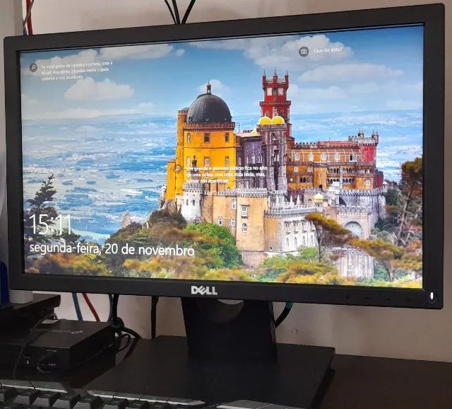 Monitor Dell Led 18,5 Dell Preto - Foto 5
