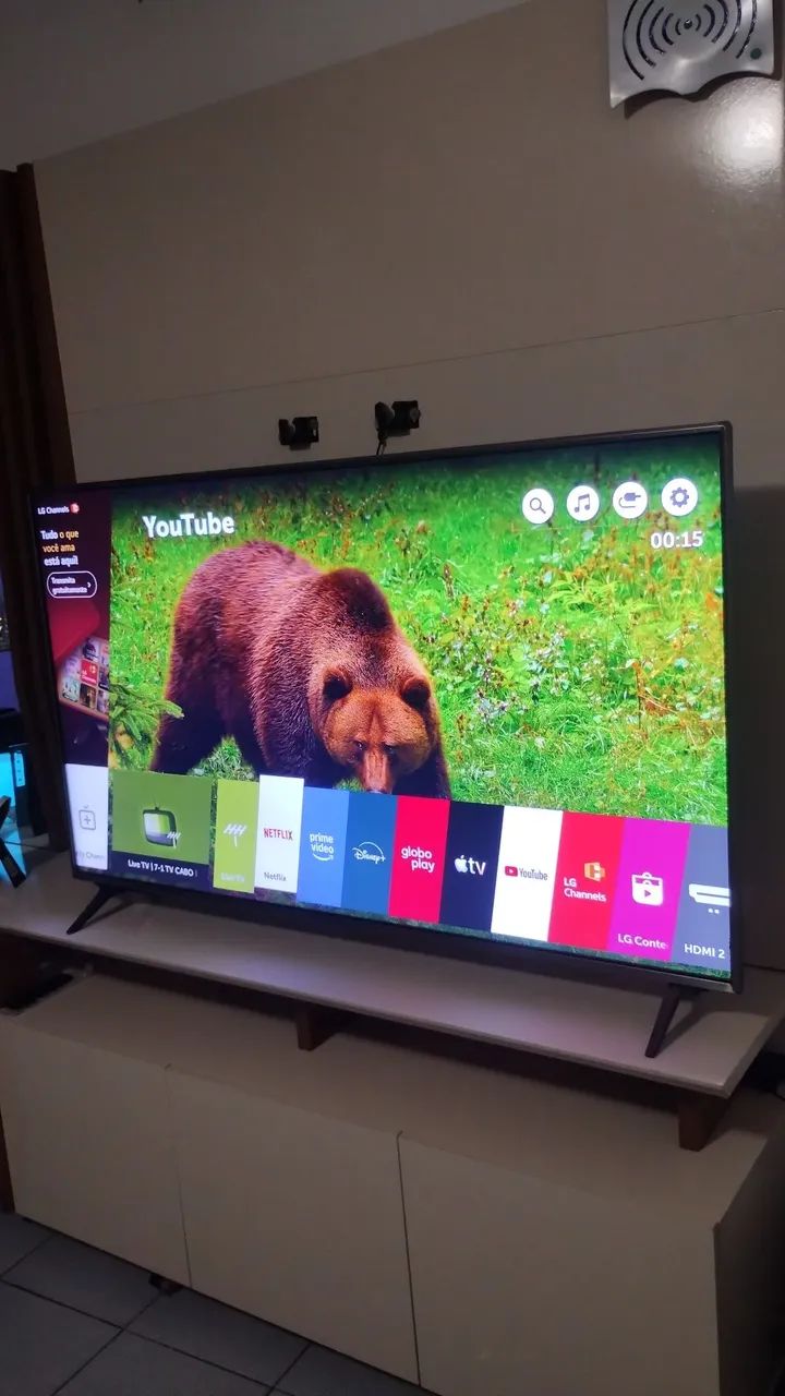 Smartv 55 polegadas 4k LG todos os aplicativos  - Foto 2
