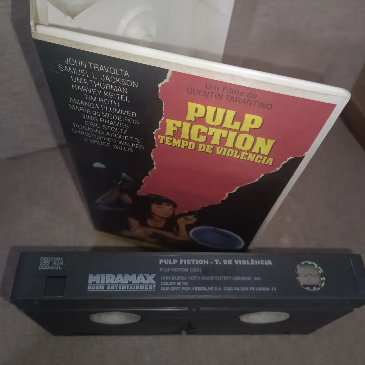 Fita VHS original Pulp Fiction - Foto 3
