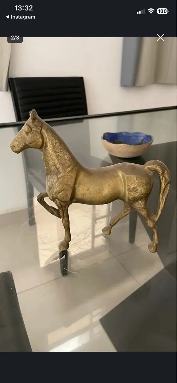 Cavalo de bronze 