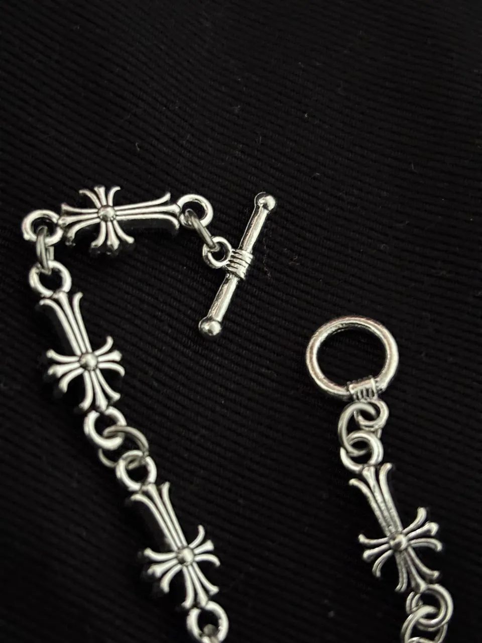 Pulseira chrome hearts cruz - Foto 3