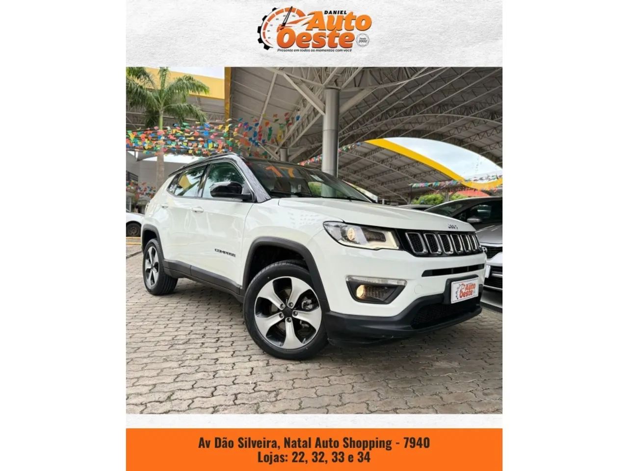 Jeep Compass Longitude 2.0 4X2 Flex 16V Aut. 2017 - Foto 3