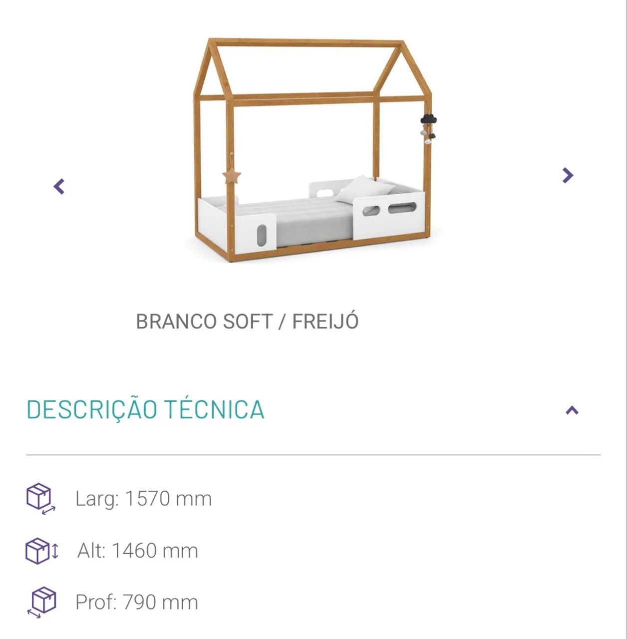 Cama infantil casinha - Foto 2